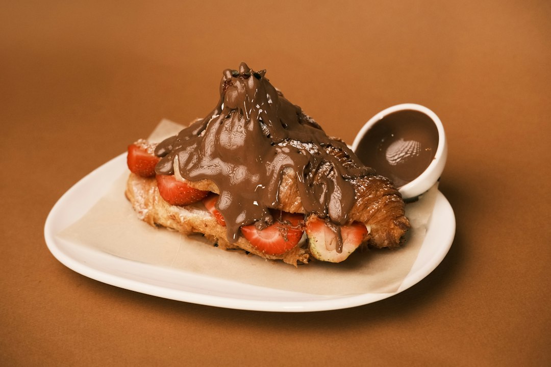 Strawberry Belgian Chocolate Crepe